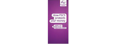 FSCS protected leaflet artwork