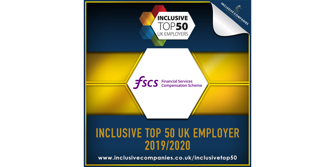 FSCS is among top 50 most inclusive employers, 2019
