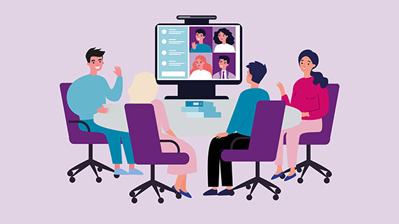 Group of people in a meeting