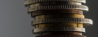The balancing act of compensation Stack of coins